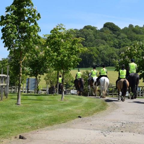 Eventride riding out in group