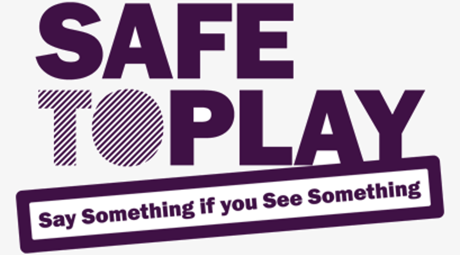 Safe To Play Logo Grey
