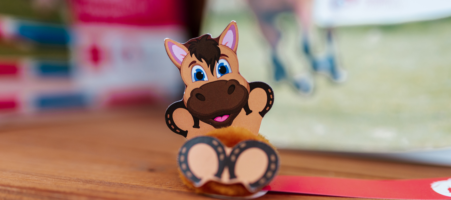 Cartoon horse character