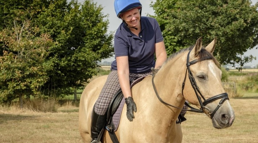 Rider on a horse